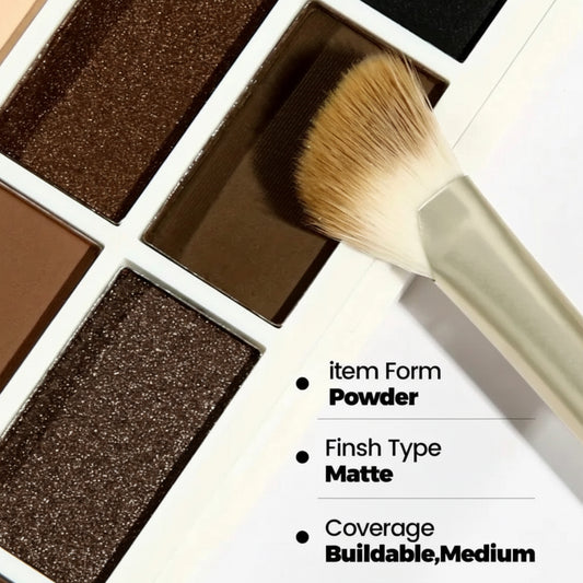 The Gold Glam Pod Cool Story 12-Shape Eyeshadow Palette