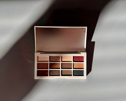 The Gold Glam Pod Cool Story 12-Shape Eyeshadow Palette