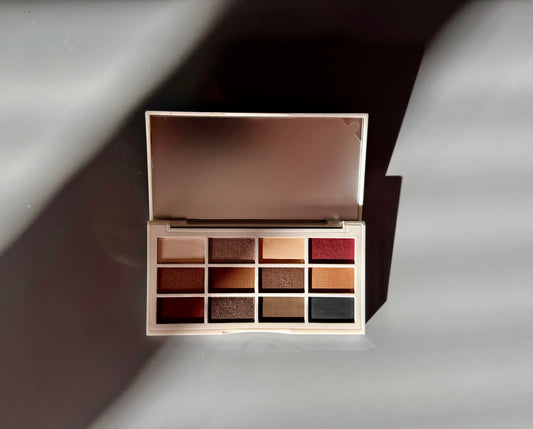 The Gold Glam Pod Cool Story 12-Shape Eyeshadow Palette